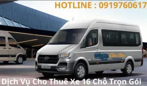 Trải Nghiệm Dịch Vụ Thuê Xe 16 Trọn Gói Cùng Đồng Nghiệp - Cậu Ba Travel